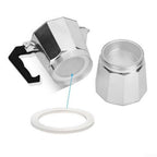 Silicone Rubber Replacement Gasket-Ring Seal for Coffee Espresso Moka Pot Maker Compatible with 1-12 Cup Sizes Multiple Diameter Options(3 cup)