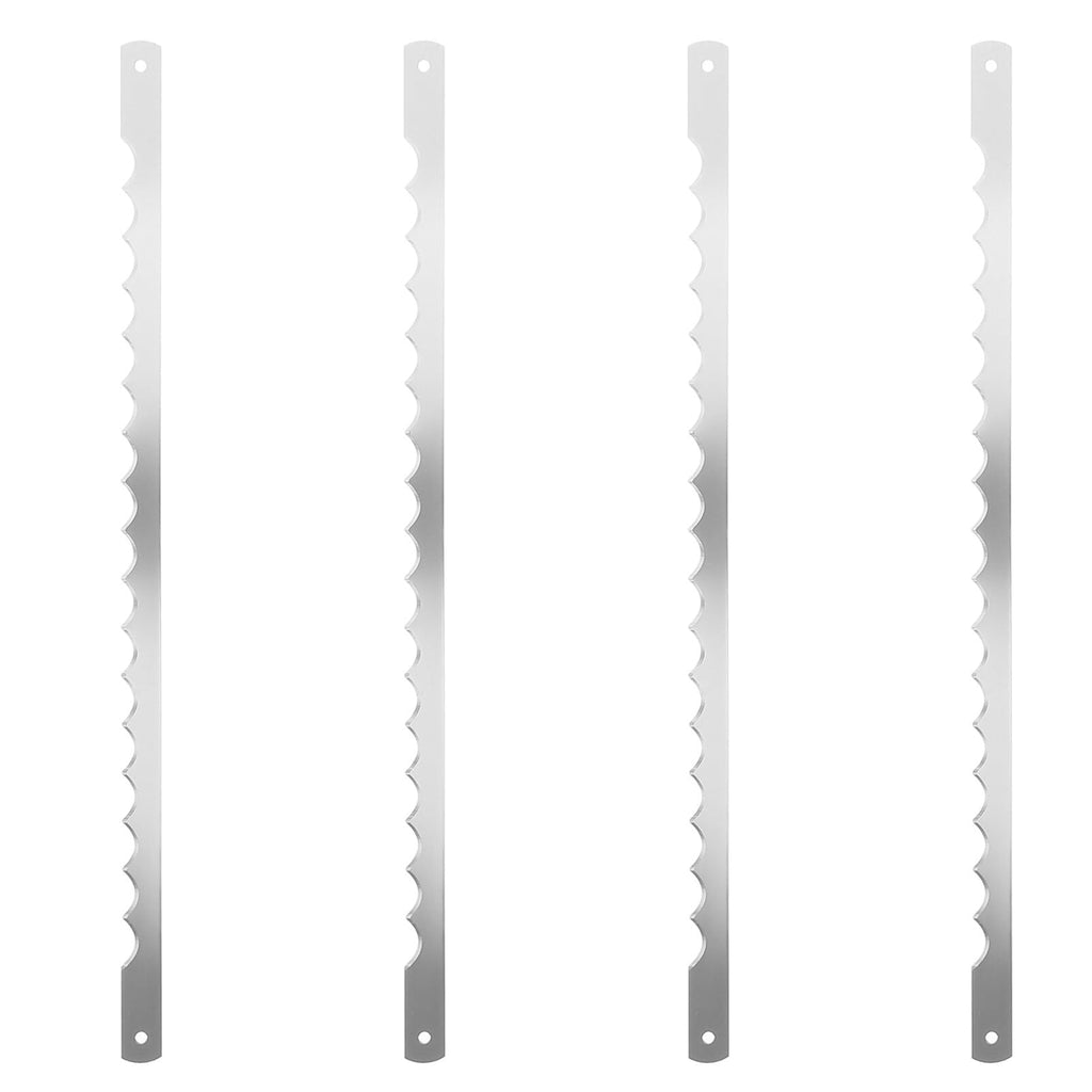 Stainless Steel Bread Cutter Blades Replacement 4 Pack Serrated