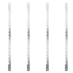 Stainless Steel Bread Cutter Blades Replacement 4 Pack Serrated