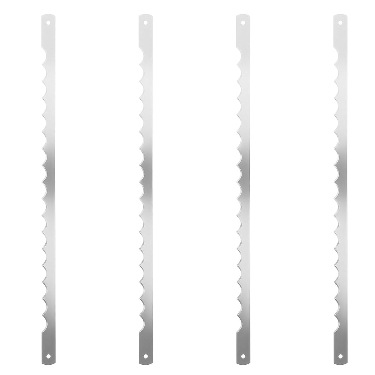 Stainless Steel Bread Cutter Blades Replacement 4 Pack Serrated