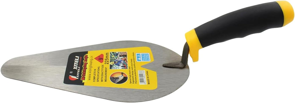 Bricklaying Trowel 3 Pieces Trowel Masonry Hand Tool Set,Margin Trowel,Pointing Trowel,Tuck Pointing Trowel,Building
