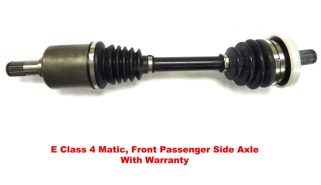 DTA ME24112412A Front CV Axle Assembly Pair Left Right (2) Compatible With Mercedes Benz E280, E300, E320, E350, E500, E550, 4Matic, OEM Replacement