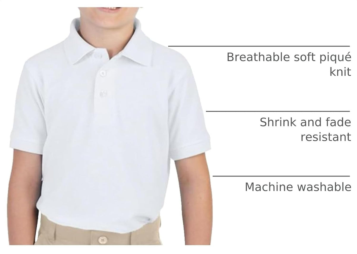 Kids' Pique Polo (Standard & Husky)