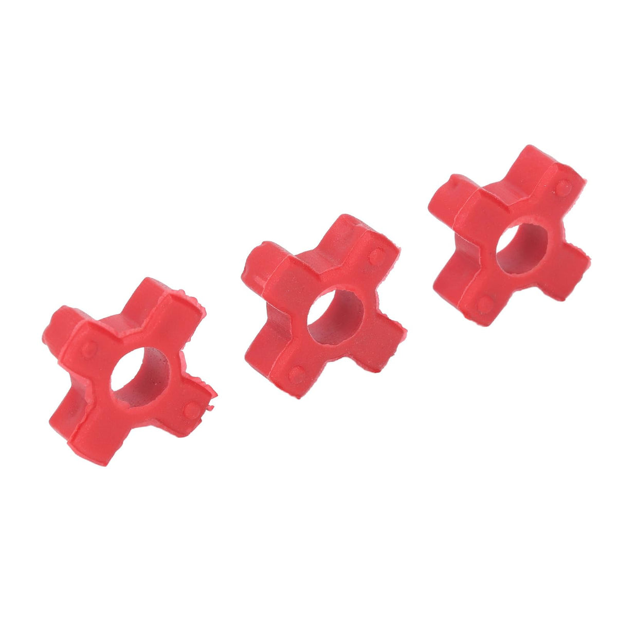 MAVIS LAVEN Honey Extractor Bushing Connectors, 10-Pack Red Polyurethane