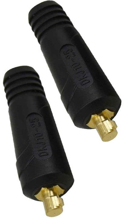 Welding TIG Cable Panel Connector-Plug and Socket Dinse Dinze Quick Fitting 315Amp DKJ35-50 2pk