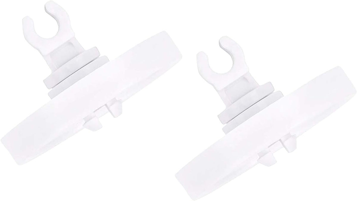 154174501 Dishwasher Wheels Bracket Assembly (4-Pack) Replaces Replacement for Frigidaire Kenmore Tappan Westinghouse Dishwasher, Replaces 154174401 5300809640 154294801 AP2135554 PS452448