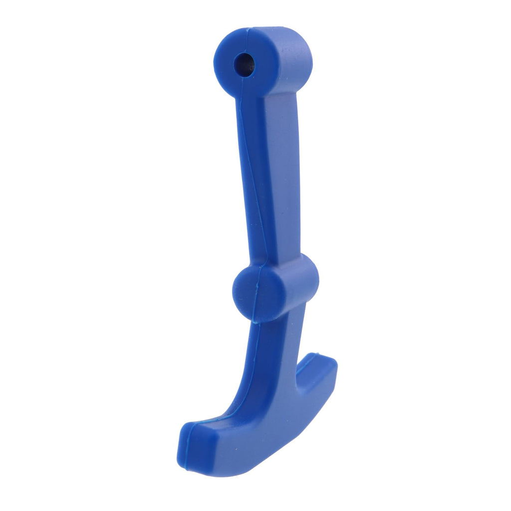Caishun 2PCS Cooler Lock Replacement 4.3in Blue Packaging Lid Lock T-Shape Silicone Rubber Pull Handle Cooler Lid Latch Replacement for Insulated Refrigerator Door Valve Bolt