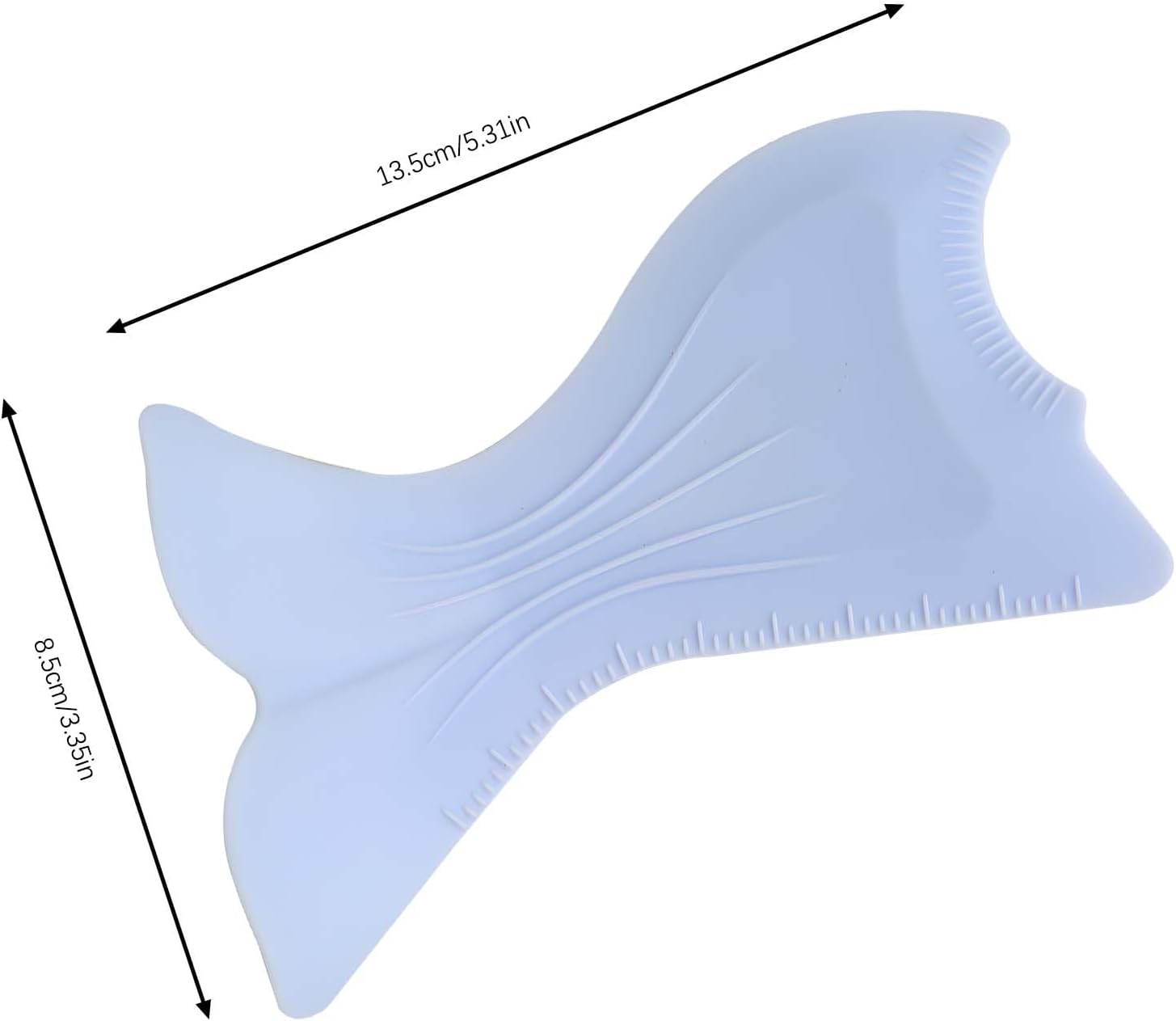 7-in-1 Silicone Eyeliner Stencil Tool for Defined Eye Makeup - Reusable Mascara Shield, Eyebrow Shaper, and Blush