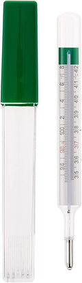 Mercury-Free, Glass, Oral Thermometer C/F