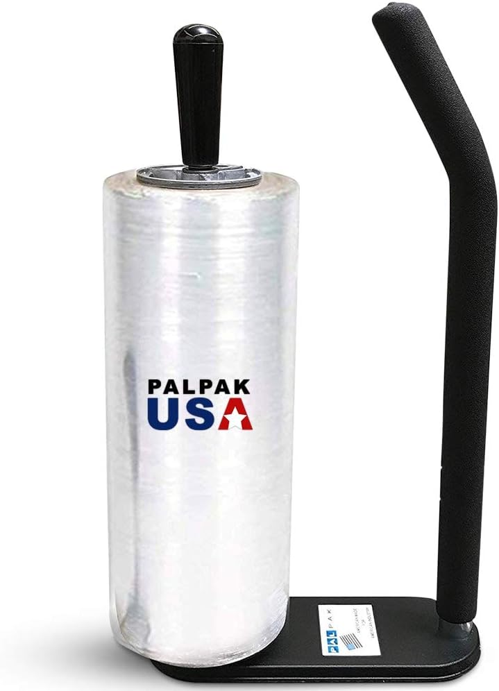 300 BACKSAVER - Best Selling Stretch Film Dispenser with Extended Handle, Industrial Strength for Packing Wrap, Holds
