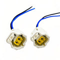 Leezhen 2pcs Cylinder Head Temperature Sensor Connector 3U2Z14S411ARA