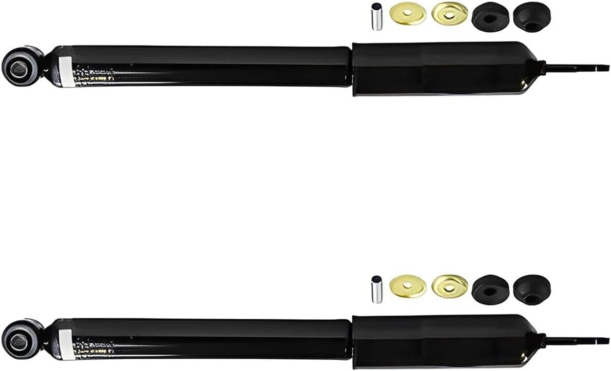 Detroit Axle - 2 Rear Shock Absorbers For Honda Civic 2012 2013 2014 2015