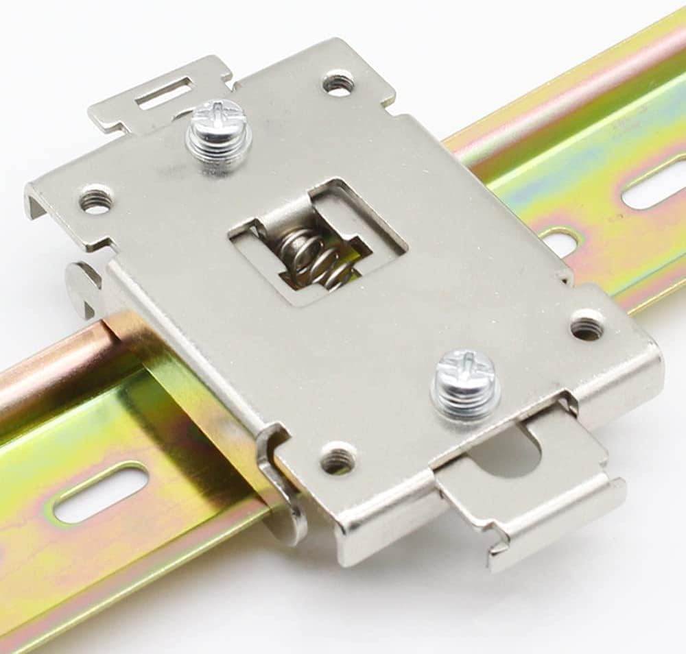 DIN Rail Mount Bracket Equipment Rack RLECS Rail Mount DIN Rail Relay, Rail Mount Adapter, 35mm Rail Mount Bracket