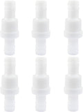 Litoexpe 6 Pcs 1/2" One Way Inline Check Valve