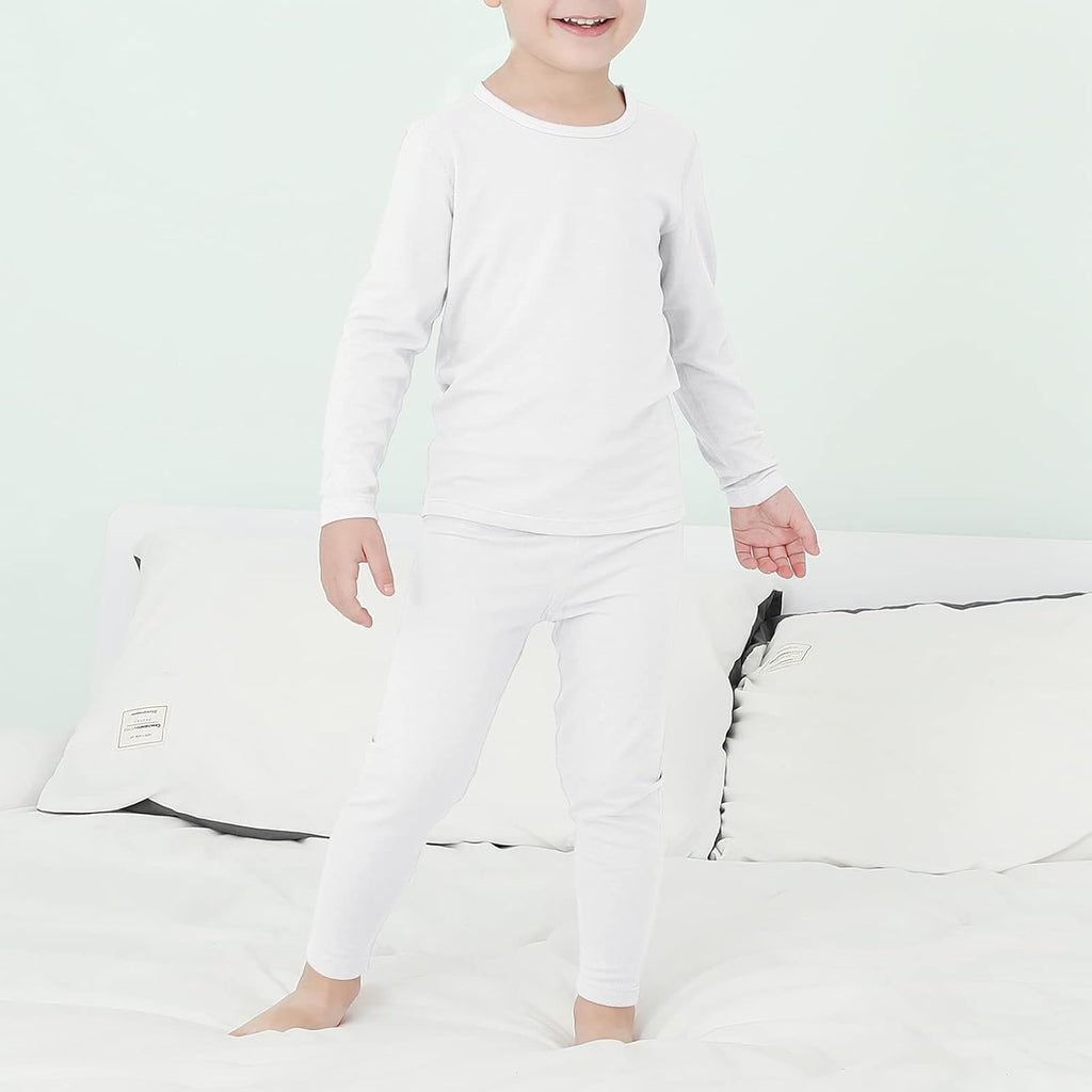 Thermal Underwear for Kids Toddler Winter Base Layer Long Johns Sets for Girls Boys
