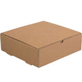 Aviditi Brown Kraft Literature Mailing Boxes, 10 x 10 x 4 Inches, Pack of 50, Crush-Proof