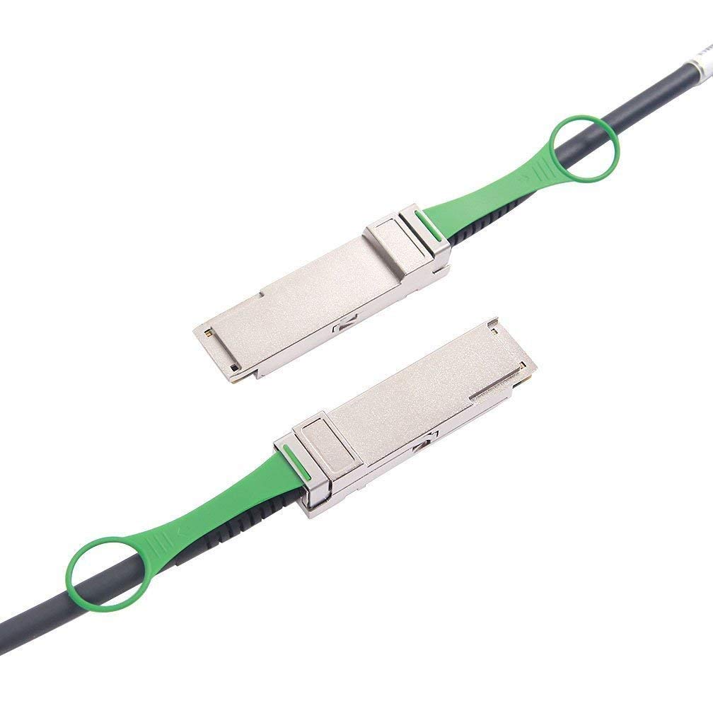 10Gtek 40G QSFP+ DAC Cable - 40GBASE-CR4 Passive Direct Attach Copper Twinax QSFP Cable for Juniper EX-QSFP-40GE-DAC-2M Devices, 2-Meter(6.5ft)