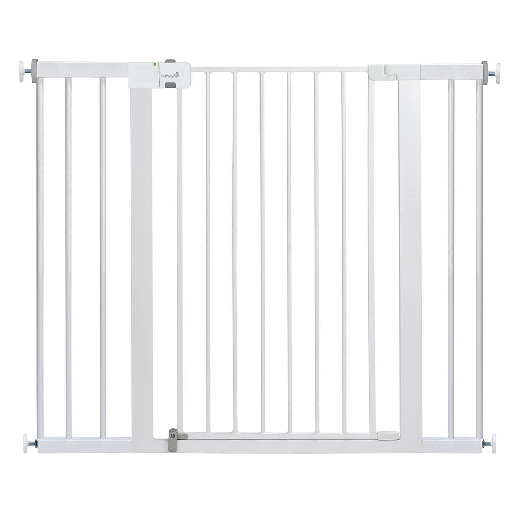 Extra Wide Baby Gate with Door: Premium Child Safety, Extra Tall Gate for Doorways, Dog Gates, Easy Installation, 36"