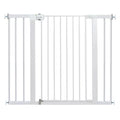 Extra Wide Baby Gate with Door: Premium Child Safety, Extra Tall Gate for Doorways, Dog Gates, Easy Installation, 36"