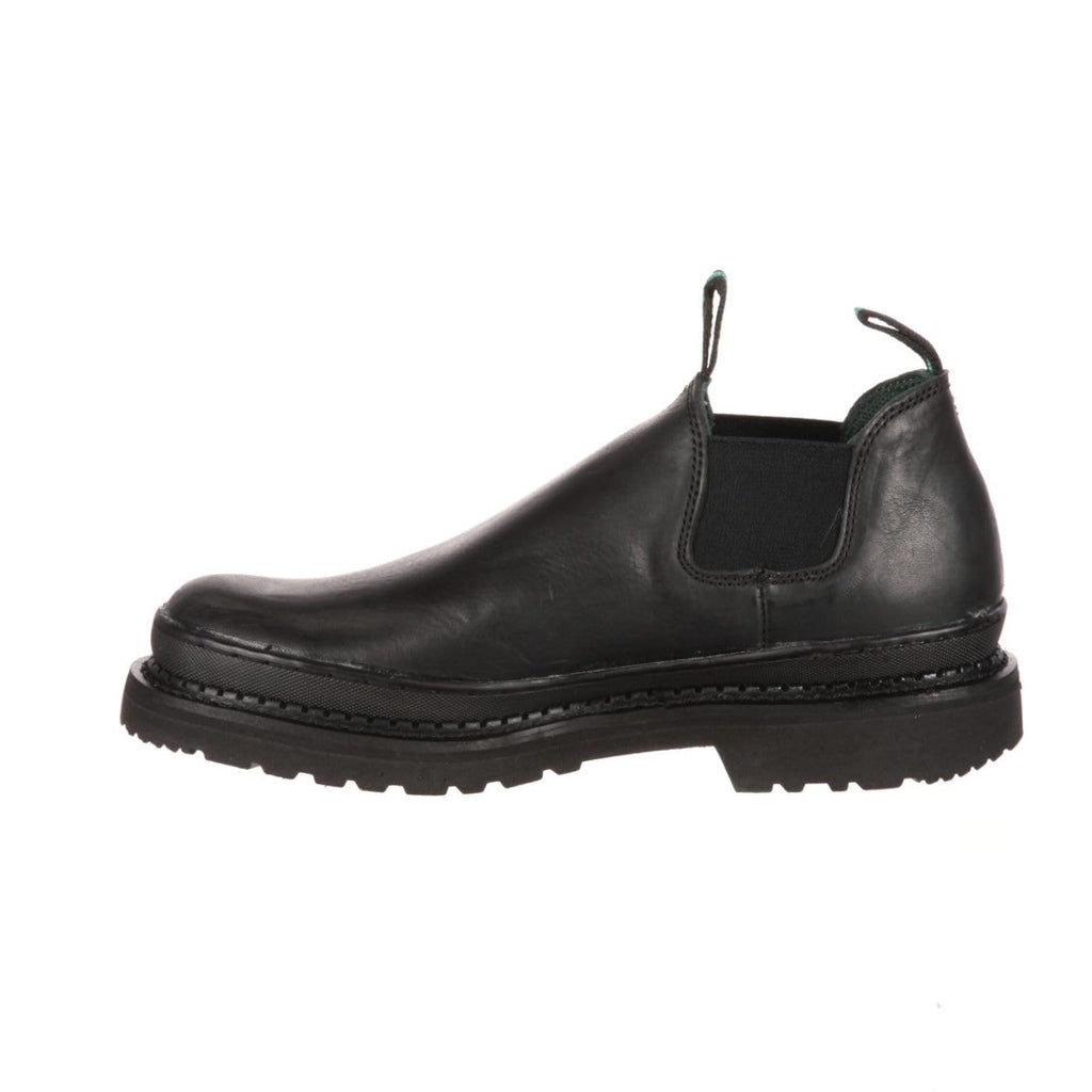 Since 1937 Mens Gr270 Giant Romeo Shoe-m Georgia Steel Toe Work Boot, Black, 7.5 Wide US