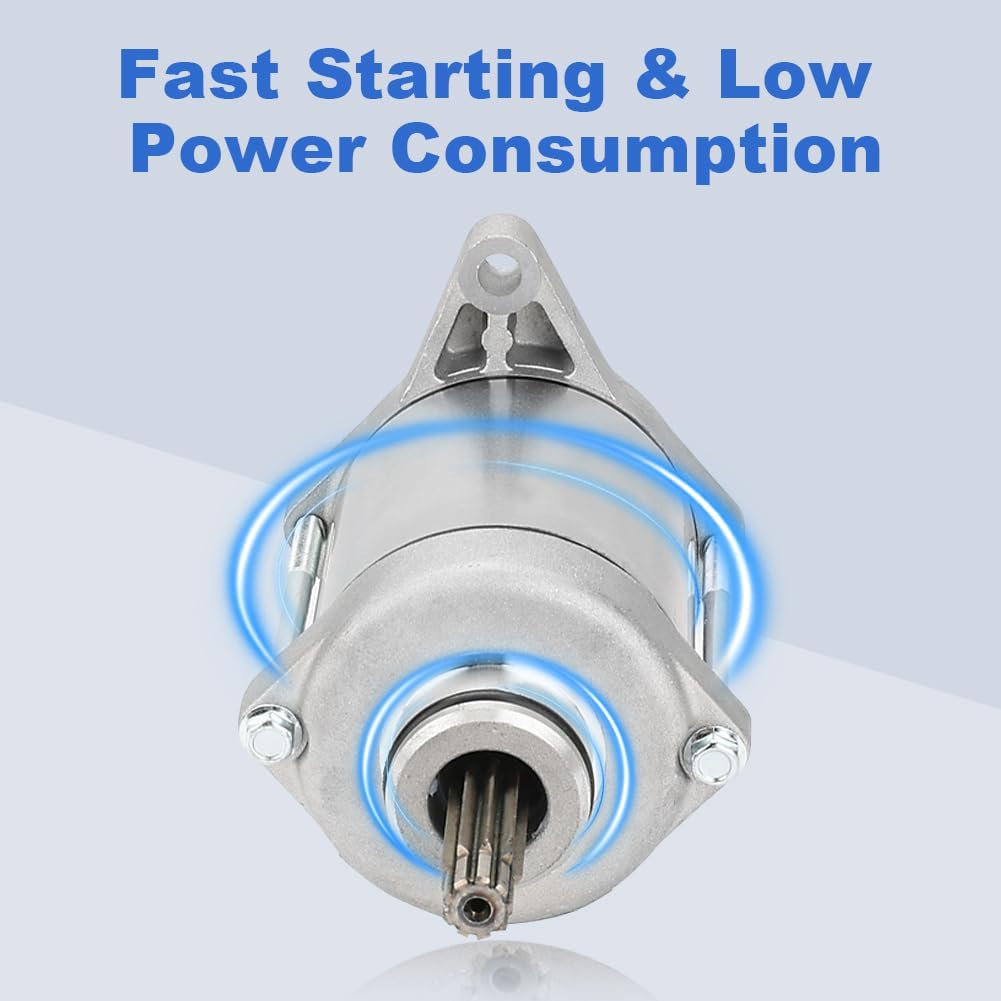 Starter Motor Compatible with 2007-2019 Honda Rancher 420 1200-HP5-601