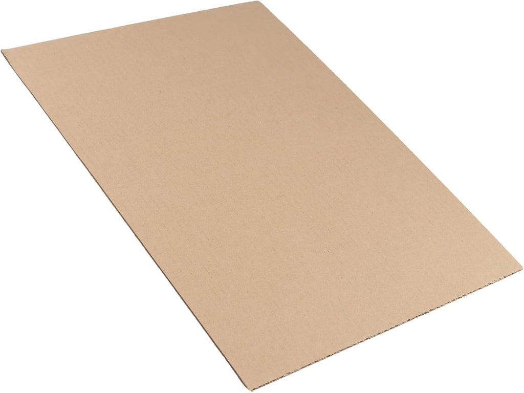 Corrugated Cardboard Sheets, 15.6 x 11.8 Inches, 60 Pack, for Packaging Mailing