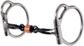 251 3-Piece Trail Dee Bit | Stage A Training Bit with 5" Sweet Iron Copper Mouth, Roller, Smooth Snaffle & 3" Dee