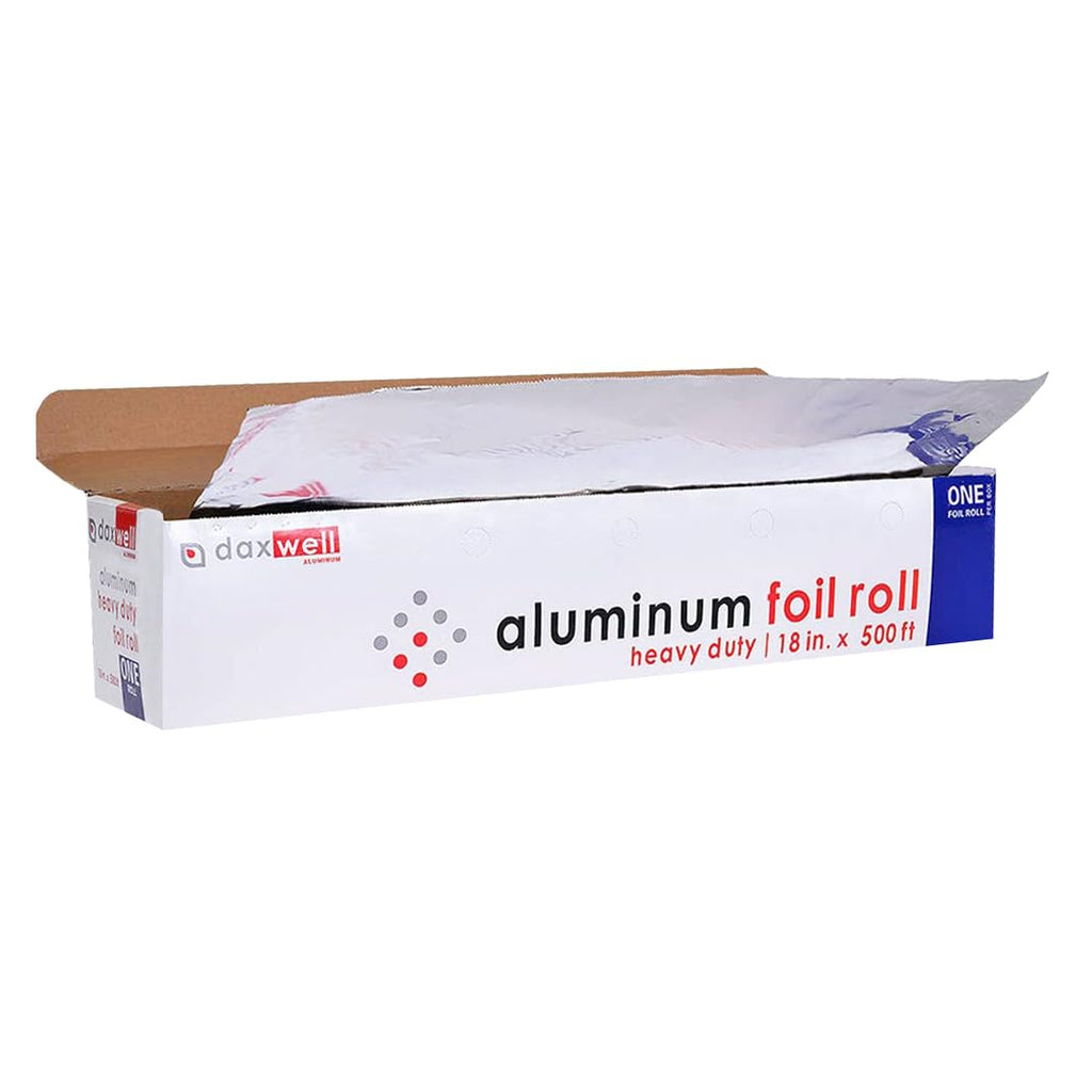Aluminum Foil Roll, Heavy Duty, 18" x 500 Ft, J10002275