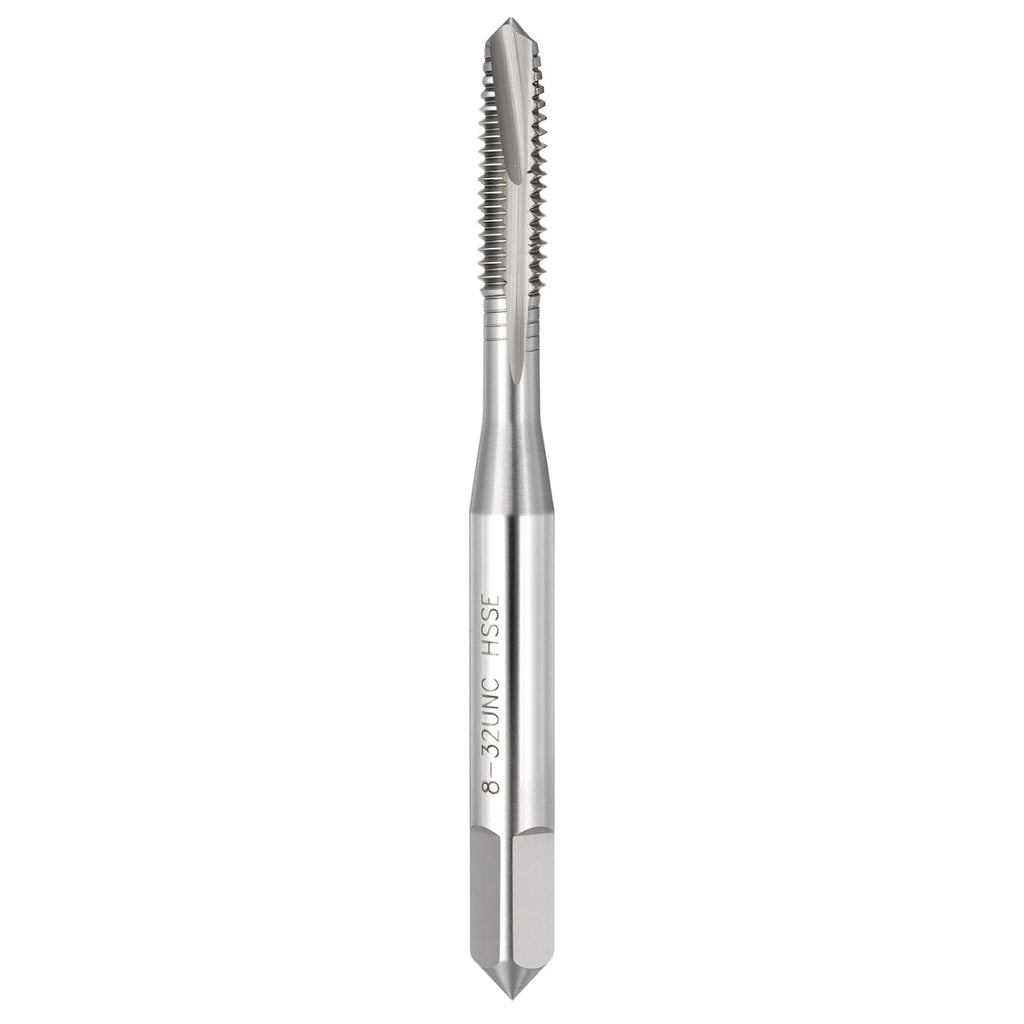 8-32 UNC Spiral Point Tap M35 High Speed Steel Polished