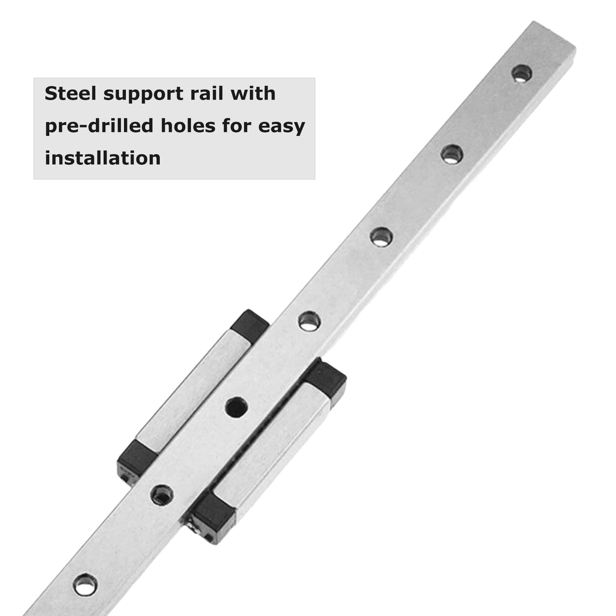 MGN12H 280mm 11.1'' Linear Slide Rail with 1 PCS MGN12H Carriage Block