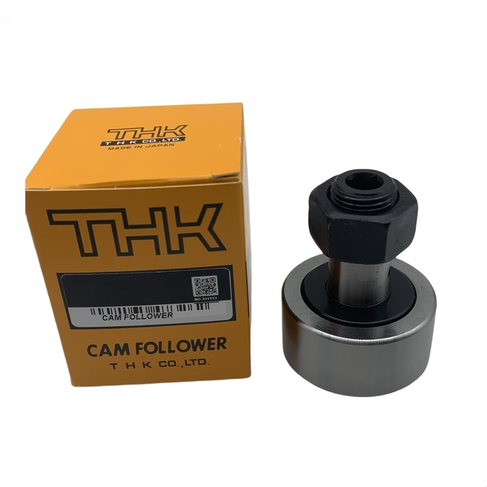 Original New THK Cam Follower CF16 CF16UU-A CF16UUR-A CF16VUU-A CF16VUUR-A Needle Roller Bearings M16x1.5,Outer Diameter 35mm,Outer Ring Width 18m,Overall Length 52mm (CF16UUR-A)