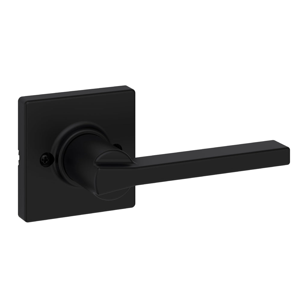 Casey Dummy Door Lever, Matte Black