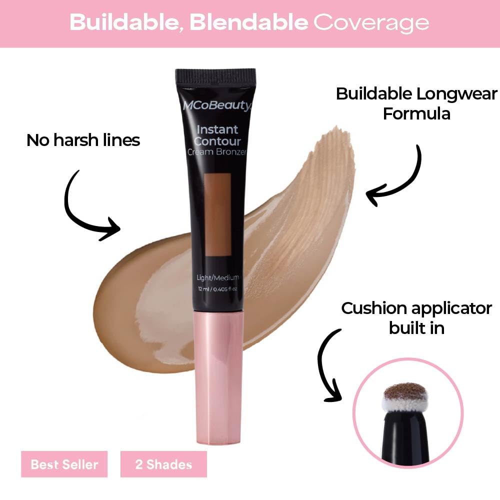 Instant Contour Cream Bronzer - Light to Medium