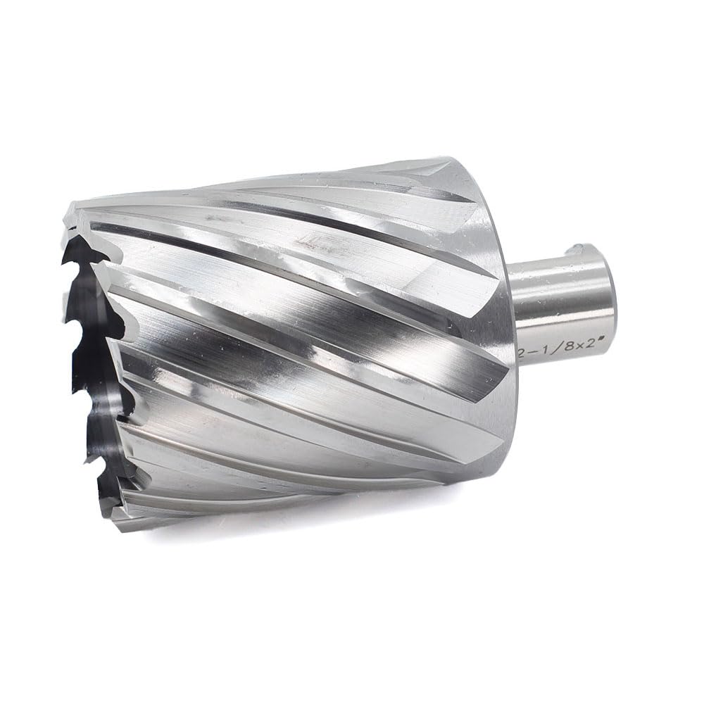 OSCARBIDE 2-1/8" x 2" HSS Annular Cutter 3/4" Weldon Shank Mag Drill Bit
