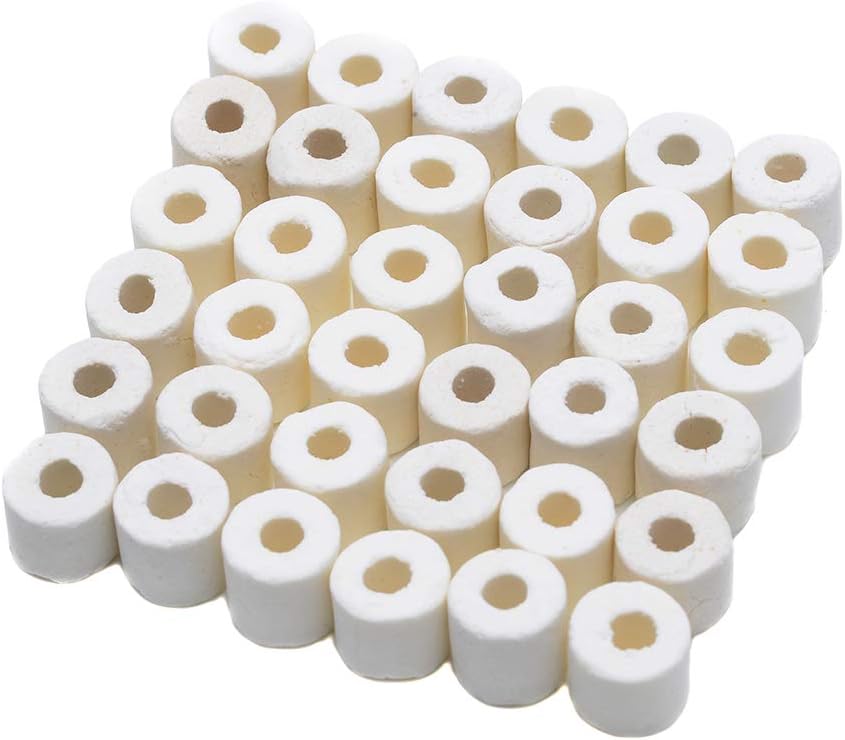 Aquarium Premier Bulk Bio Ceramic Rings Filter Media, 4 lbs | Fresh Water, Sea Water Fish Tank Canister Filter, Koi