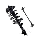 PM Auto Front Left Sway Bar Link-Quick Complete Strut-Coil Spring Assembly Compatible With 2003-2005 Honda Pilot