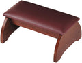 Personal Kneeler Walnut Finish Maple Hardwood Kneelers Wooden Church Prayer Bench for Praying, 17 Inch x 1.5 Inch