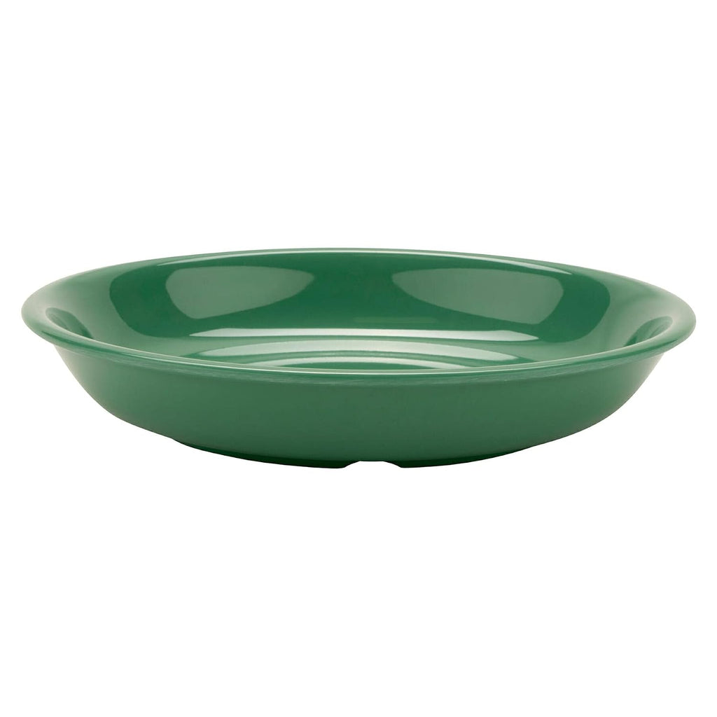 27.9 oz Green Shallow Serving Melamine Bowl (Set of 4)