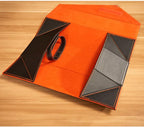 Wine Boxes for Champagne - Collapsible Single Wine Box (Black)