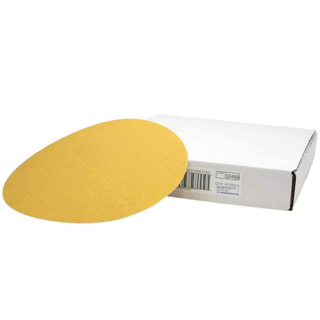 Norton 9-Inch Sanding Discs for Porter Cable 7800 Drywall Power Sander (220 Grit - 15 Pack)