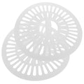 Washing Machine Spinner Cap Replacement 2pcs Plastic Press Plate