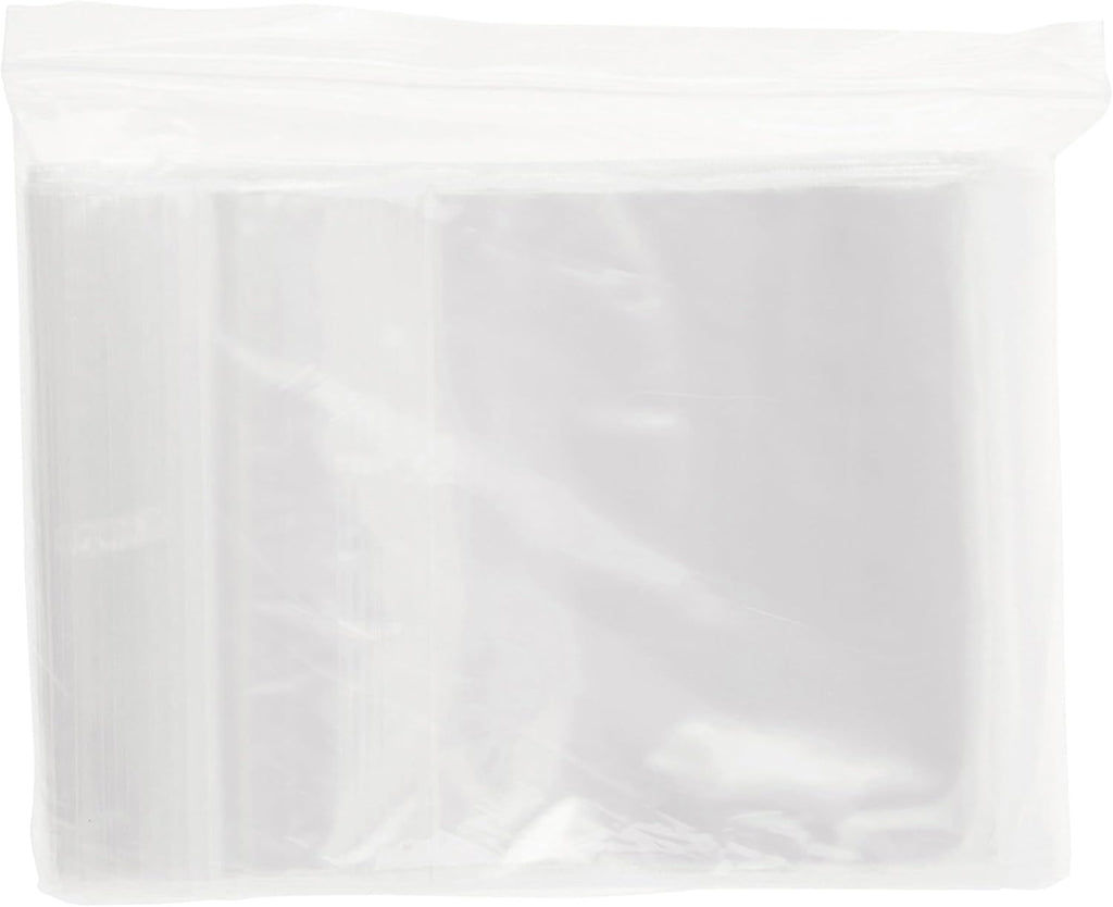 5 x 6 inch, 2 Mil Hang-Hole Zipper Reclosable Bags (Pack of 100)