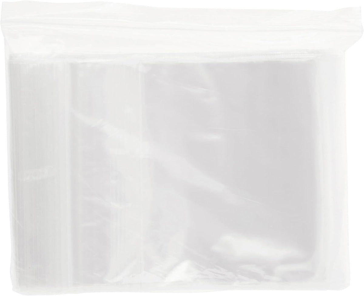 5 x 6 inch, 2 Mil Hang-Hole Zipper Reclosable Bags (Pack of 100)