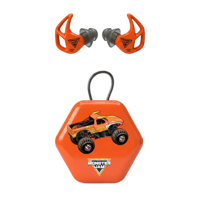 Monster JAM X20 Earplugs, Dual Noise Ear Protection, El Toro Loco