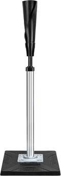 Batting Tee for Baseball/Softball, Adjustable Height 25" to 37" | Baseball Tee with Removable Rubber Top and Premium