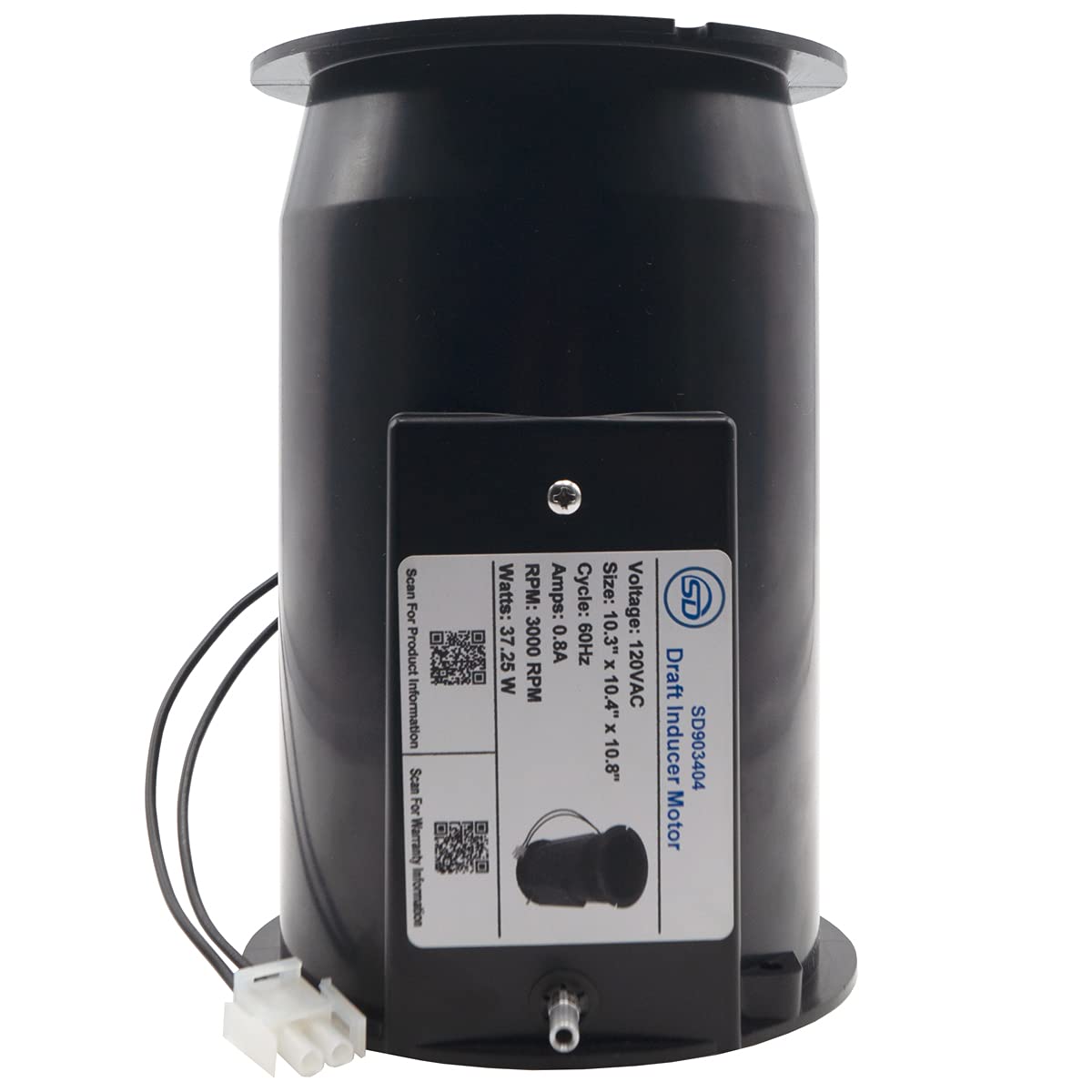 Supplying Demand 903404 621787 HVAC Furnace Draft Inducer Motor Replacement M1 Combustion Blower Assembly Model Specific Not Universal