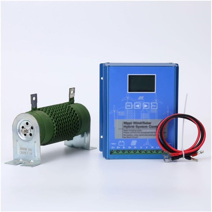 200W 300W 400W 500W 600W 800W 1KW Off Grid MPPT Wind Solar Hybrid Charge Controller 12V/24V/48V Wind Turbine