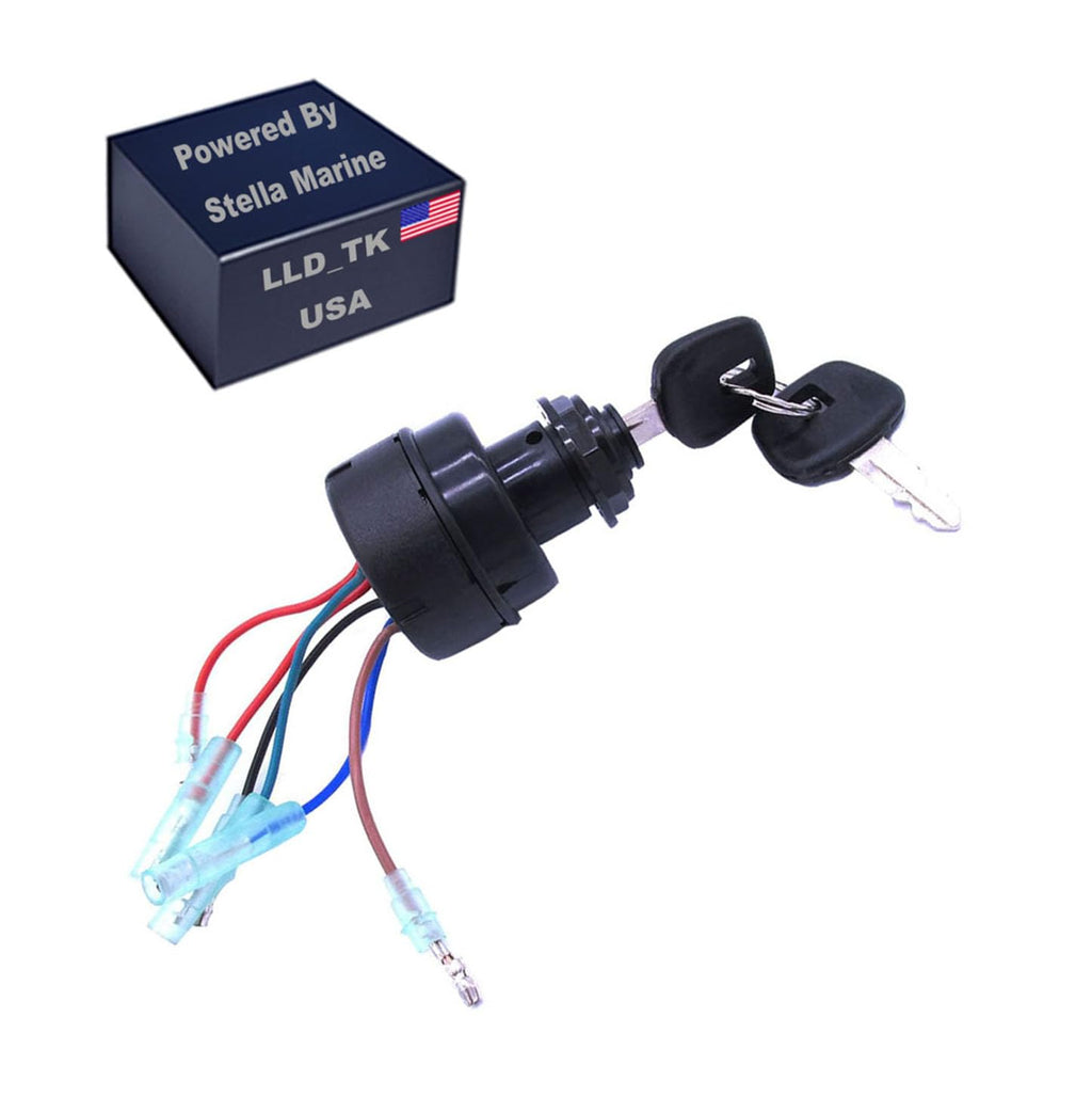 Ignition Key Switch for Tohatsu Nissan Outboard 8-140HP