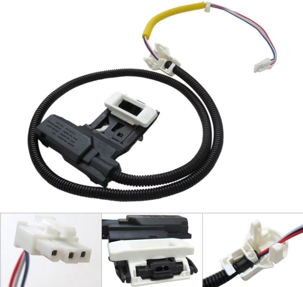 Replacement Washer Lid Lock Switch Compatible models for Maytag: MVWC415EW1, MVWC465HW1, MVWC465HW2, MVWC465HW3, MVWC555DW1, MVWC565FW1, MVWC415EW2, MVWC416FW0, MVWX655DW1