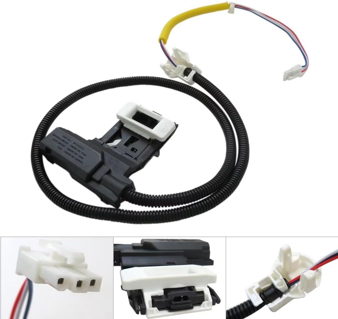Replacement Washer Lid Lock Switch Compatible models for Maytag: MVWC415EW1, MVWC465HW1, MVWC465HW2, MVWC465HW3, MVWC555DW1, MVWC565FW1, MVWC415EW2, MVWC416FW0, MVWX655DW1